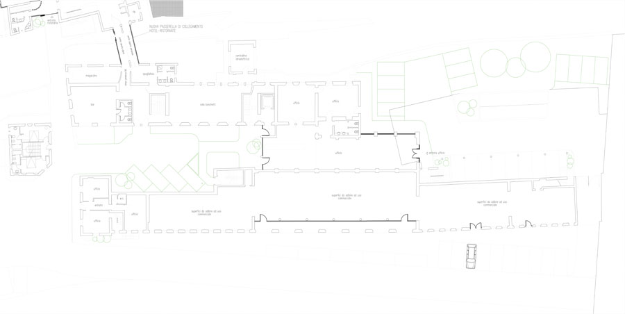 Palnt ground floor techincal drawings | De Luca Associati - Structural Engineering