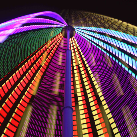 Albero di Luce Tracing Tree - Milano - De Luca Associati