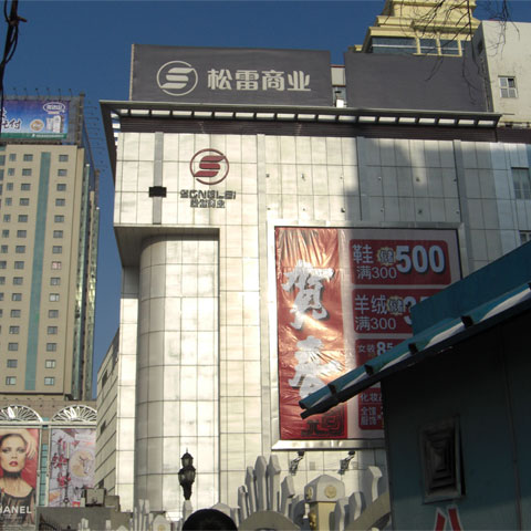 Structural facade Songlei Mall - Harbin China - De Luca Associati Structural Engineering