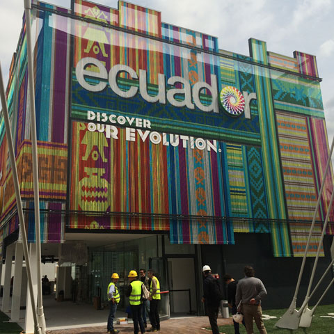 Padiglione Ecuador Expo Milano 2015 - De Luca Associati