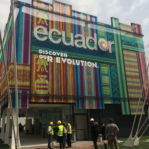 Ecuador pavilion - Expo Milano 2015 - De Luca Associati Structural Engineering