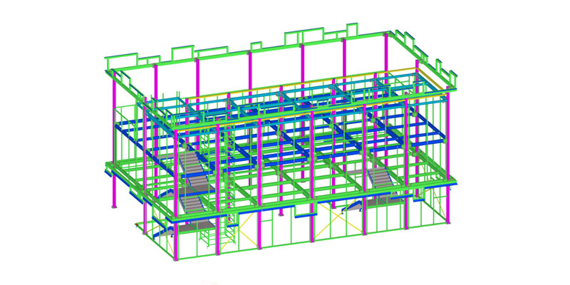 Ecuador pavilion - Expo Milano 2015 - 3D structure view - De Luca Associati