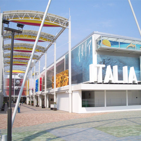 Italian pavilion - Expo 2005 Aichi - De Luca Associati Structural Engineering