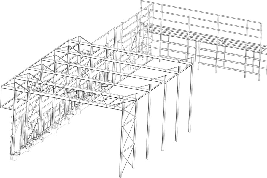 View 5 technical drawings | De Luca Associati - Structural Engineering