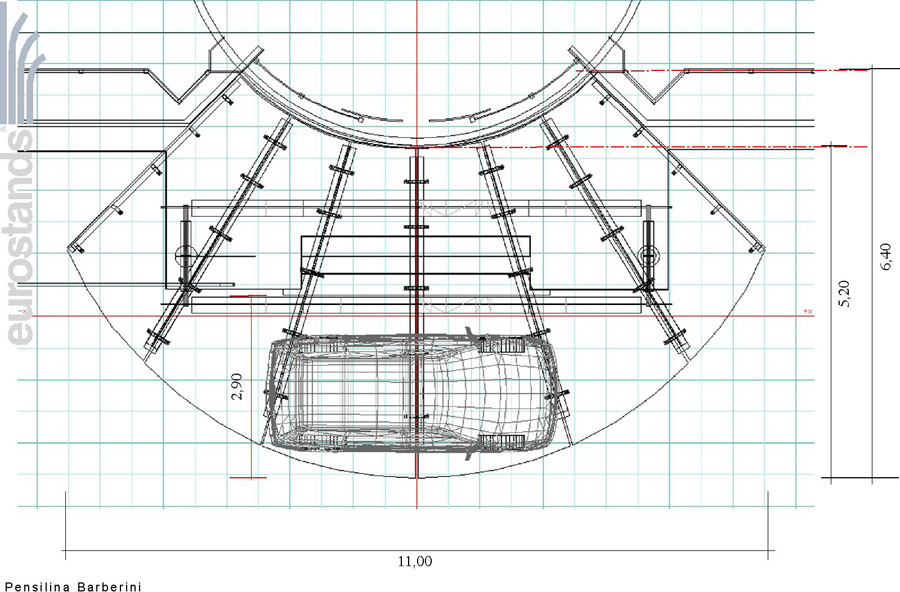 Disegno tecnico Pianta | De Luca Associati - Ingegneria strutturale