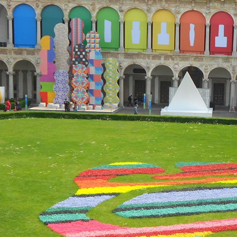 Scultura Mendini - Milano - De Luca Associati