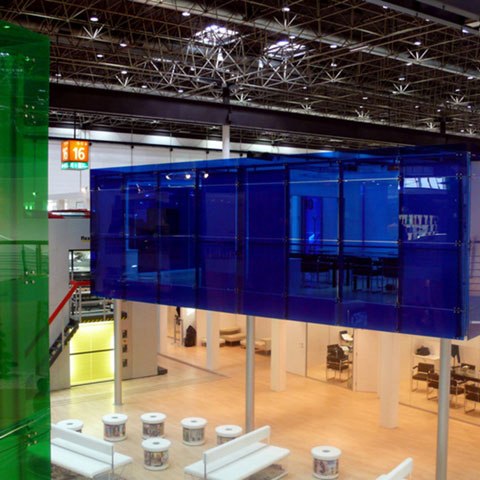Stand Cerrutti - Drupa 2008 Dusseldorf - De Luca Associati