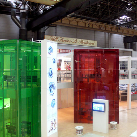 Stand Cerrutti - Drupa 2008 Dusseldorf - De Luca Associati