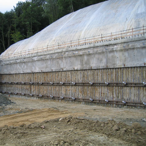 Construction of a wine cellar - De Luca Associati Structural Engineering